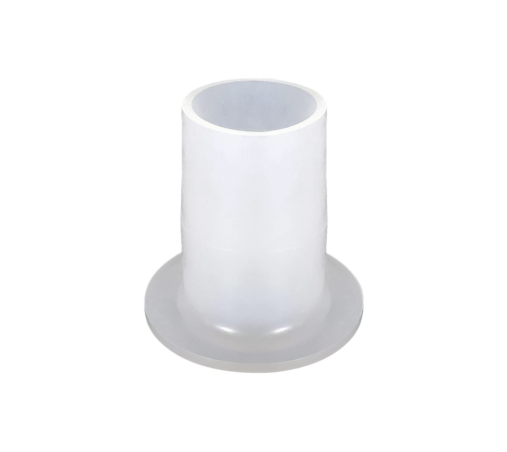 Non-Threaded Inlet Boss, ICON 14804 Spin Fitting, 1-3/8" OD x 1-1/8" ID, White