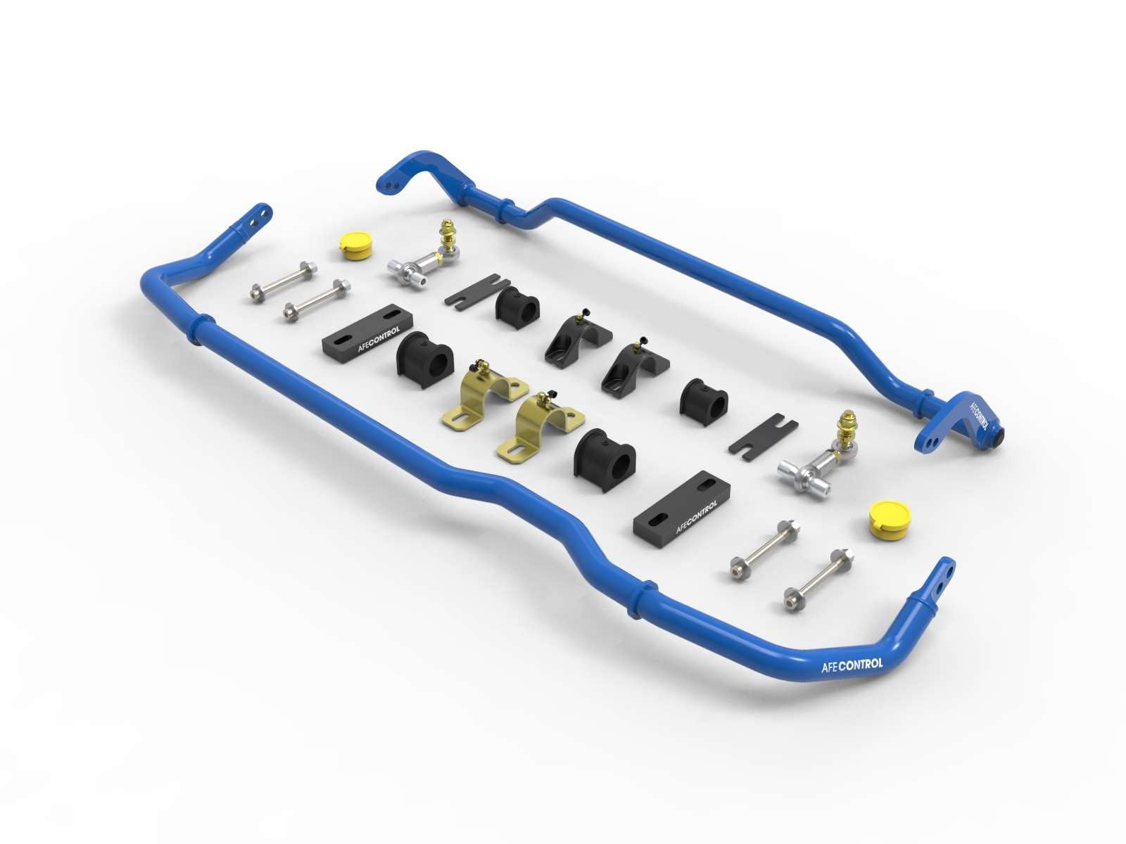 aFe Power Front and Rear CONTROL Sway Bar Set Blue Fit Volkswagen GTI (MKVII) 15-21 L4-2.0L (t) 440-611001-L