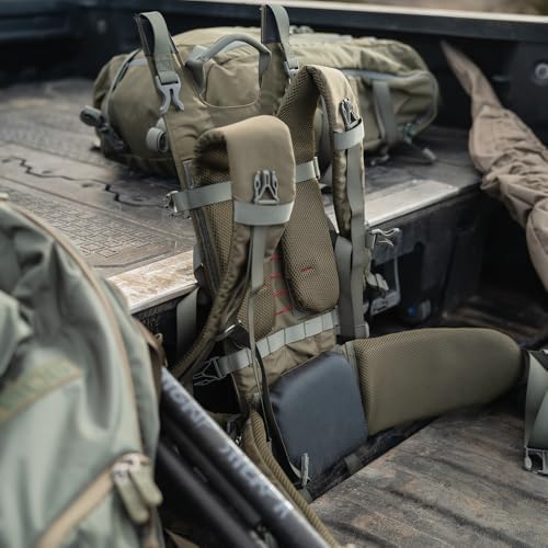 Inception BOG Hunting Backpack Frame with Carbon Fiber Frame Design, YKK Zippers, 2.69lb Lightweight Design for Hunting, Outdoors
