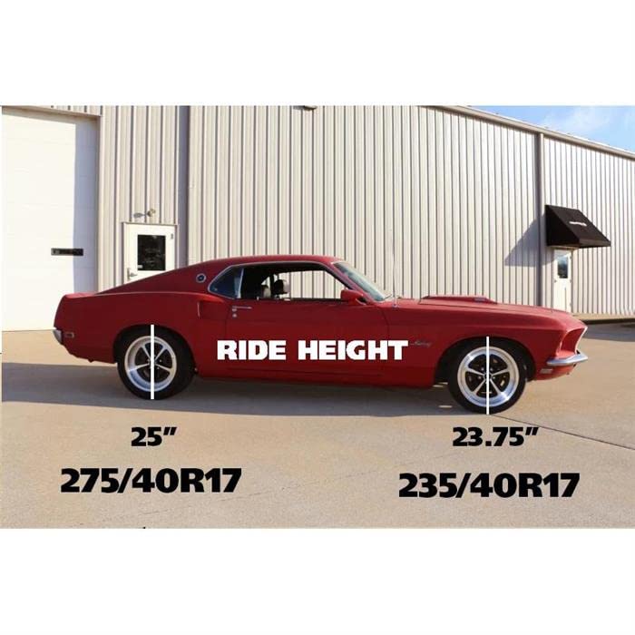 RideTech Front Dual Rate Coil Springs 12102351, Compatible with Mustang B/B 67-70