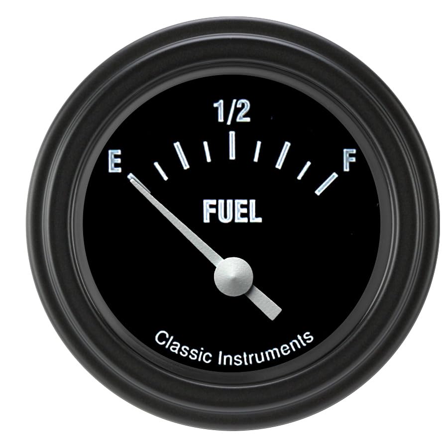 Hot Rod Classic Instruments 2In Fuel 240-33 (HR09BLF)