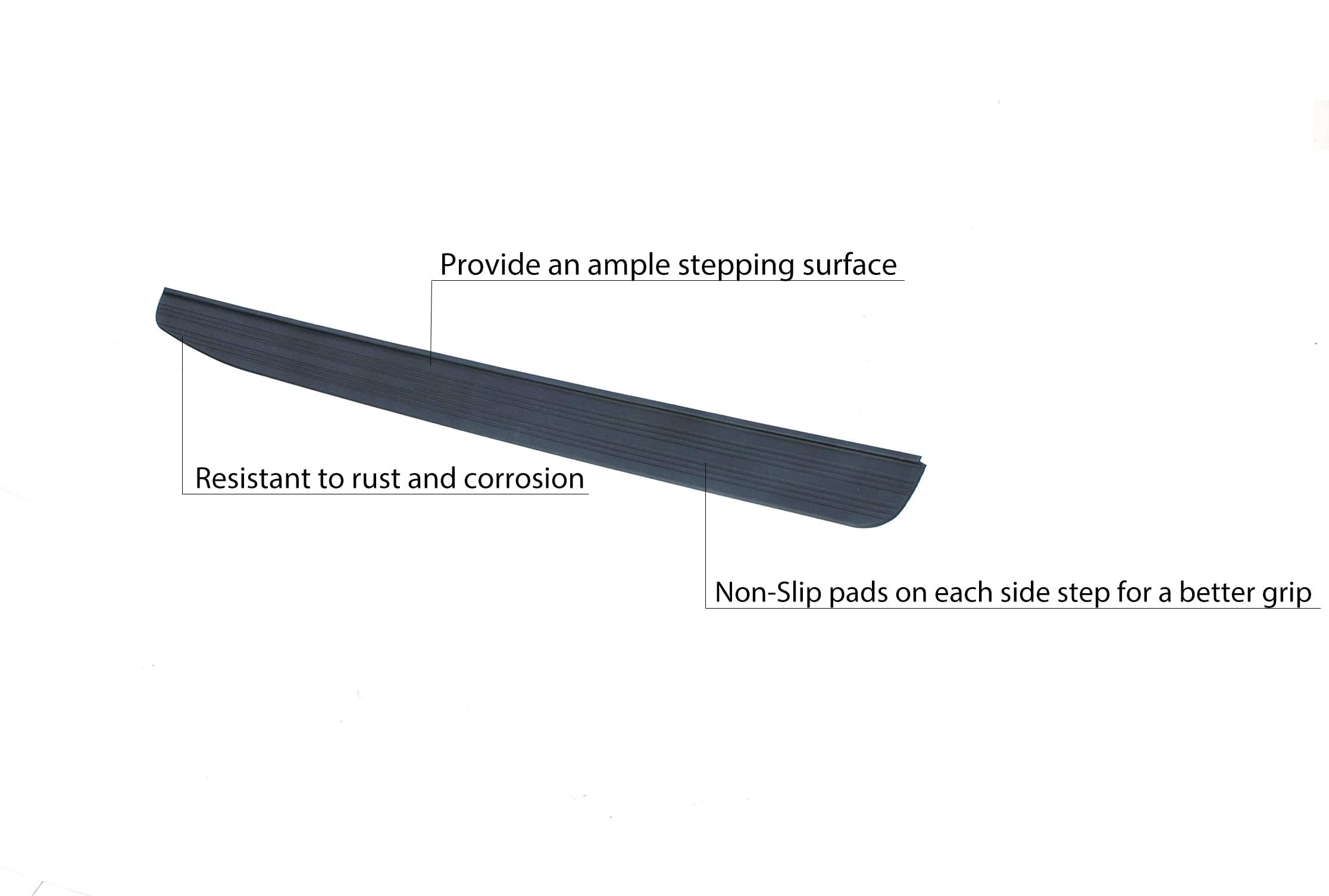 OEM Replica Black Horse Running Boards Compatible with Range Rover/Range Rover Sport-RRRHS-14