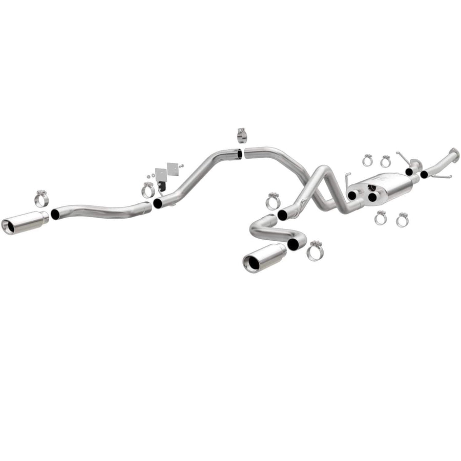 Performance MagnaFlow Exhaust System 15305: Cat-Back, Street Series, Compatible with 2014-2021 Toyota Tundra