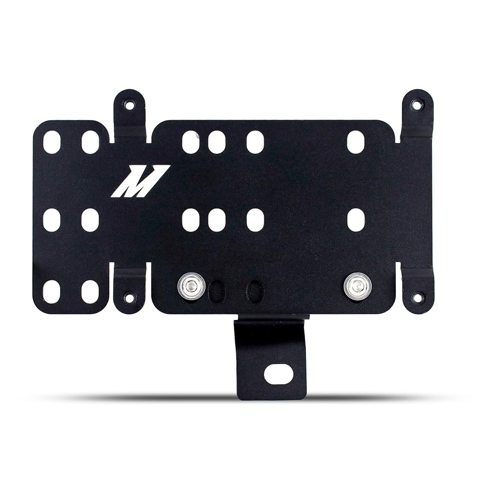 Mishimoto Relocation Kit License Plate, Compatible with Ford Bronco, 2022+ with a Capable Bumper