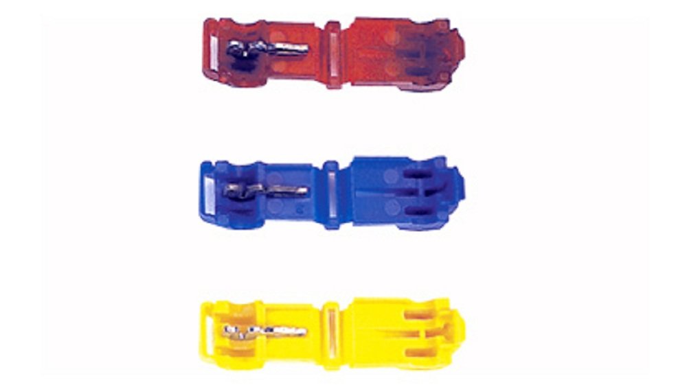 100 Pack Install Bay T-Tap 12/10 Gauge (Yellow)