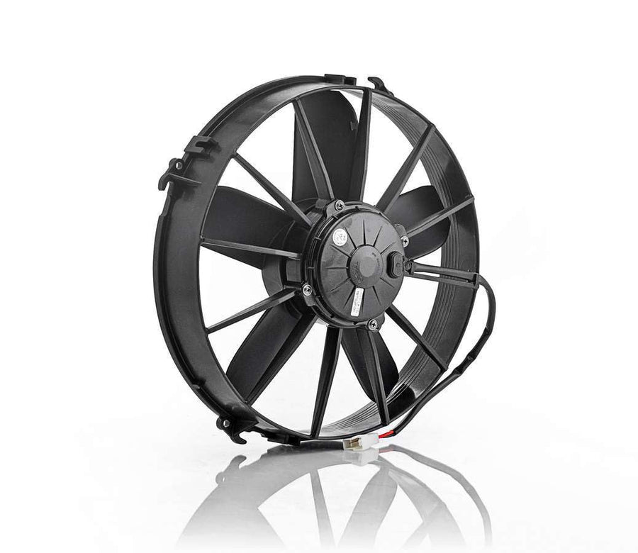 75031 Be Cool Euro-Black 12" High-Torque Electric Pusher Fan