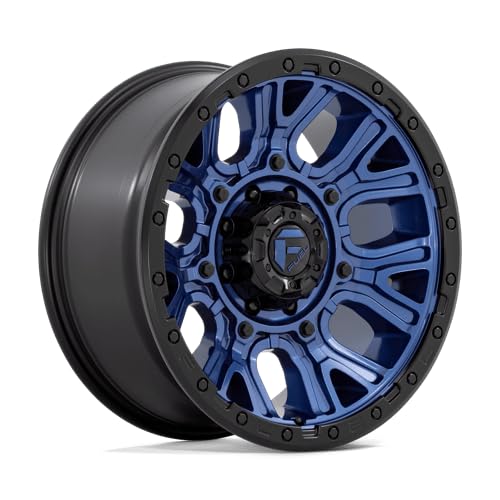 D827 TRACTION FUEL OFF-ROAD 20X9, 8X180, 5.04, 1mm DARK BLUE WITH BLACK RING - D82720901850