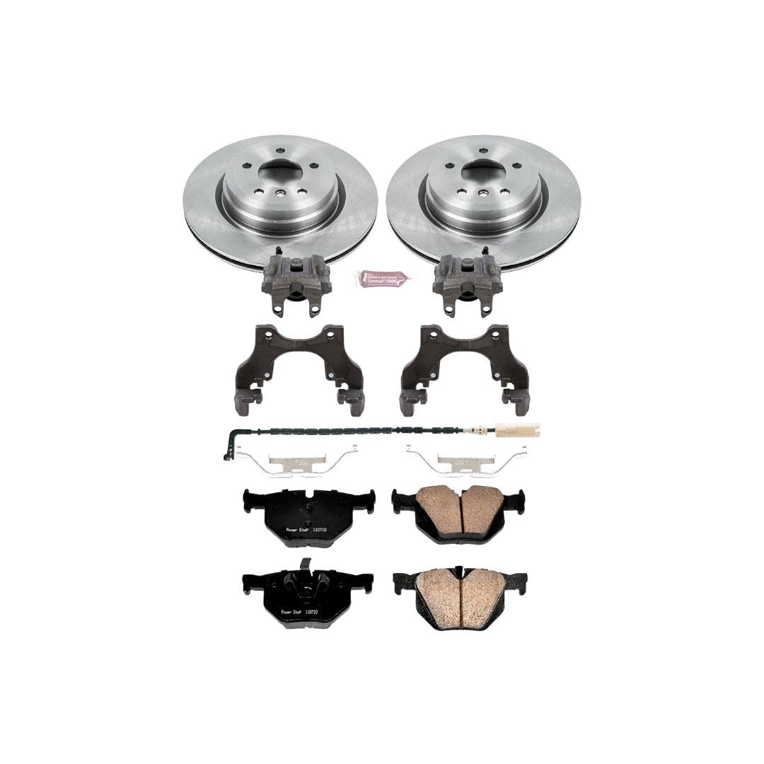 Power Stop KCOE045 1-Click Autospecialty OE Replacement Brake Kit with Calipers For BMW 3, BMW 33, BMW 335d, BMW 335i, BMW 335i xDrive, BMW 335xi [Model Specific]
