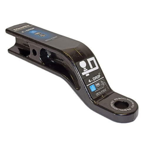 3" Square Draw-Tite 40702 Class V Receiver Hitch Ball Mount - 8" Drop