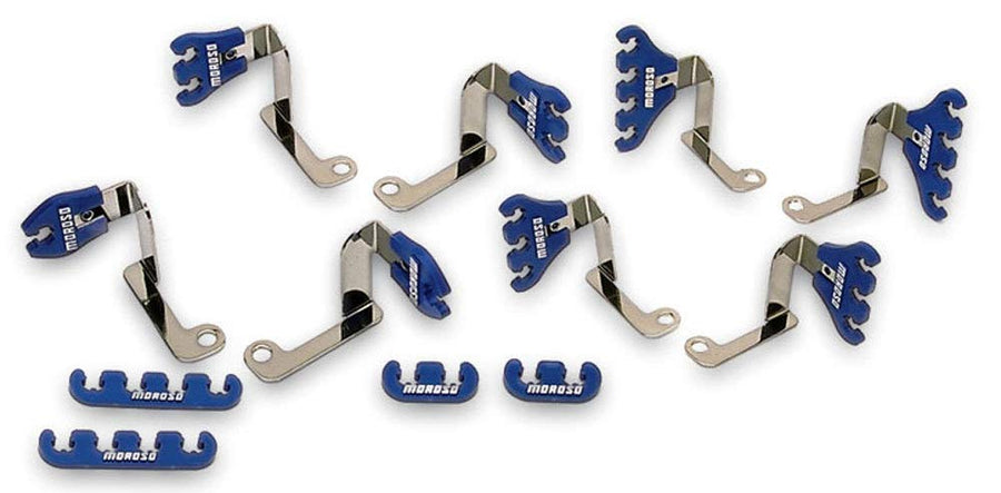 Wire Loom Kit Moroso 72175 for Big Block Chevy in Blue