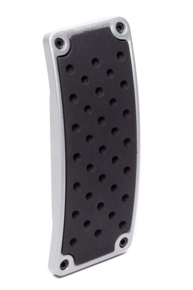 LOKAR MCP-P4 Clayton Billet Aluminum Drive-by-Wire Pedal pad Gray, 1 Pack