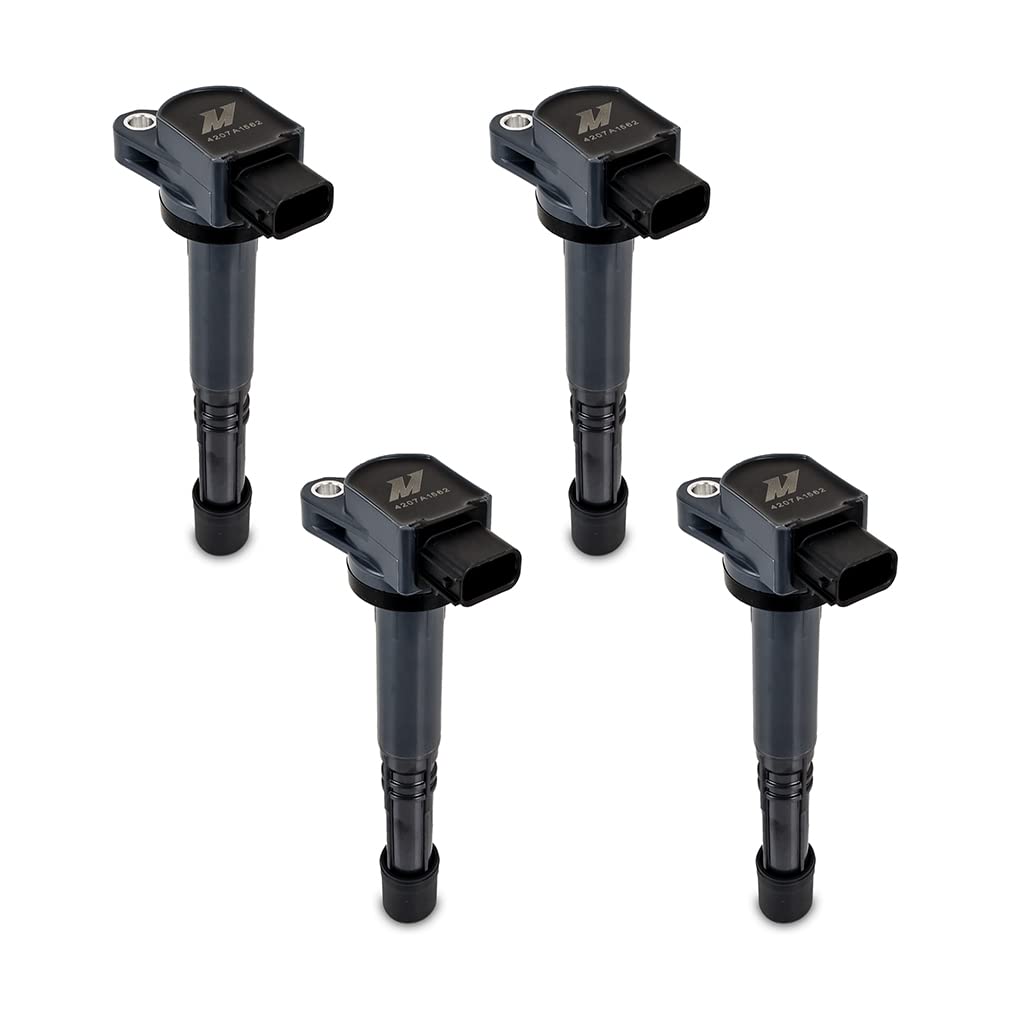 Mishimoto Set of 4 Ignition Coil, Compatible with Honda Civic 2002-2011