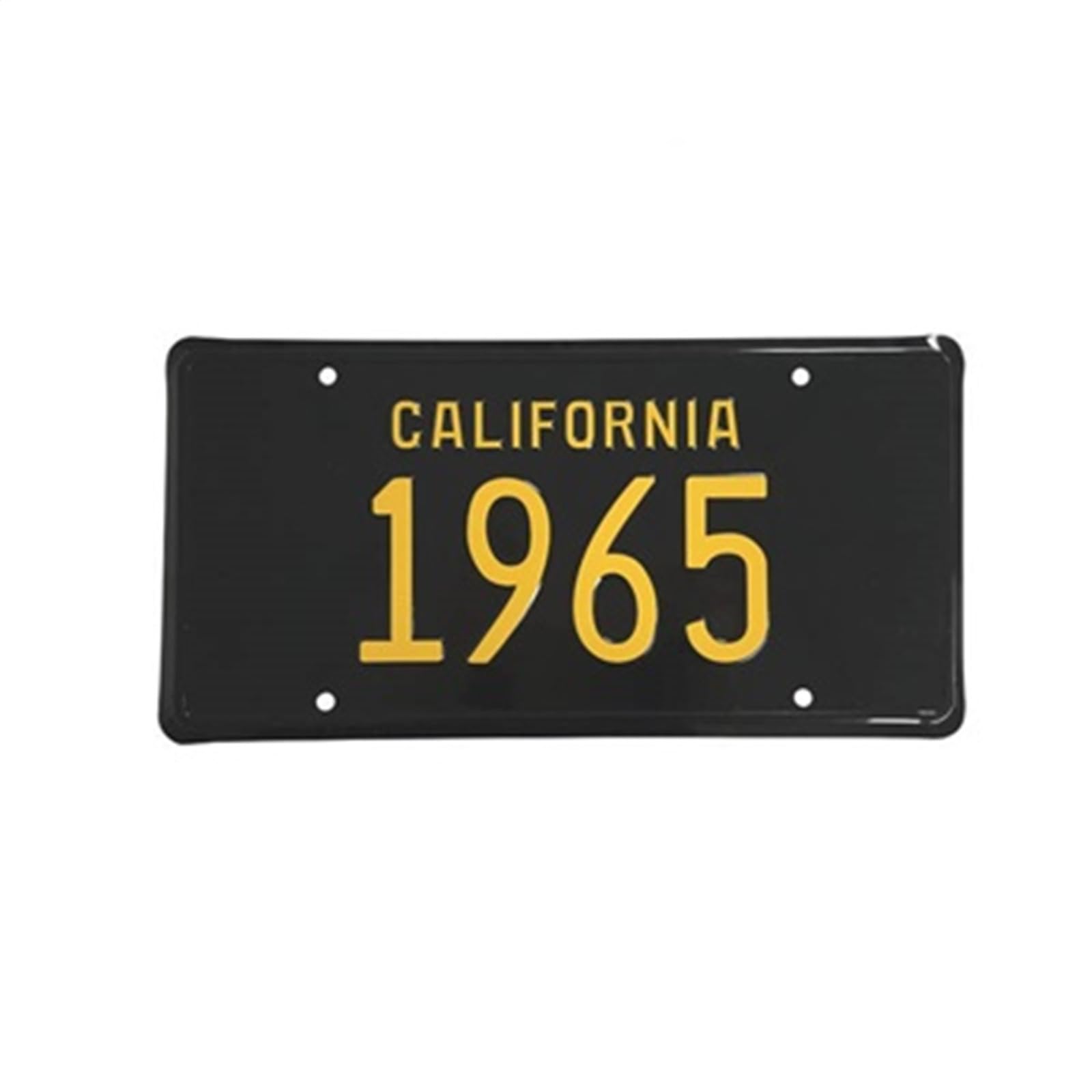 California License Plate 1965 Scott Drake ACC-LP-65C