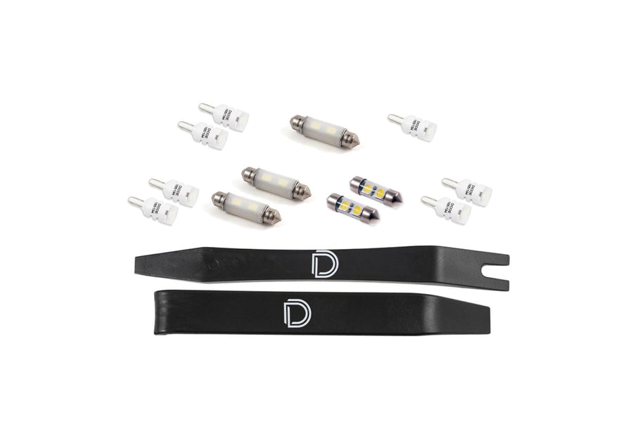 Diode Dynamics interior bulb pack LED compatible with Ford Super Duty 2008-2016, Stage 1