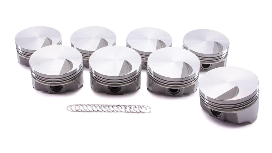 Chevy 454ci FHR Forged Pistons Flat Top KB Performance IC9920.030