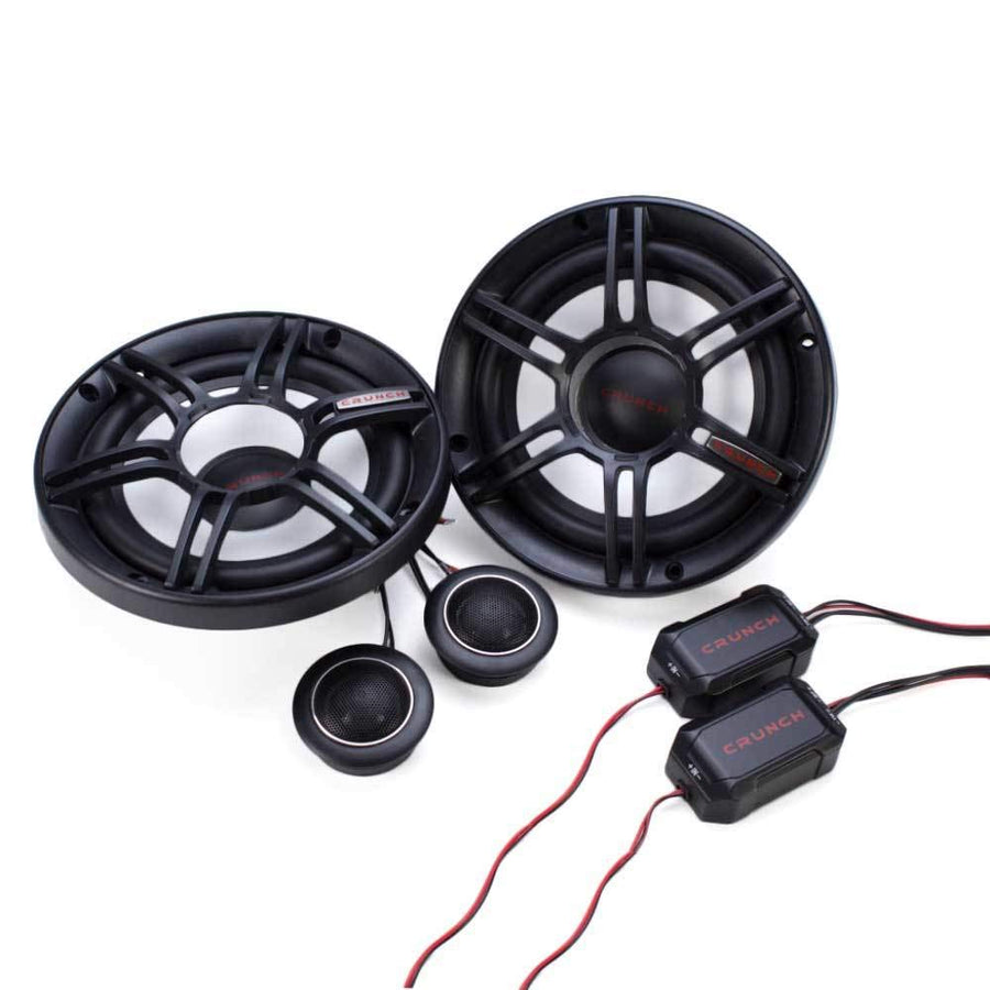 CS65C Crunch CS Series 6.5" 300-Watt 2-Way Component Speaker System