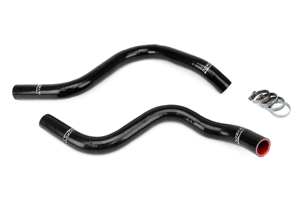 HPS Reinforced Black Silicone Radiator Coolant Hose Kit 57-1817-BLK