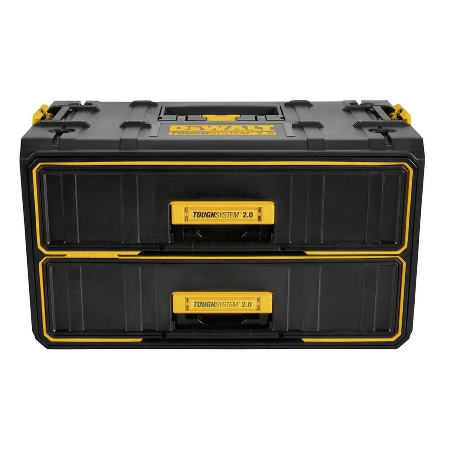 DEWALT Tool Box ToughSystem, 2.0 Two-Drawer, 21.8in. (DWST08320)