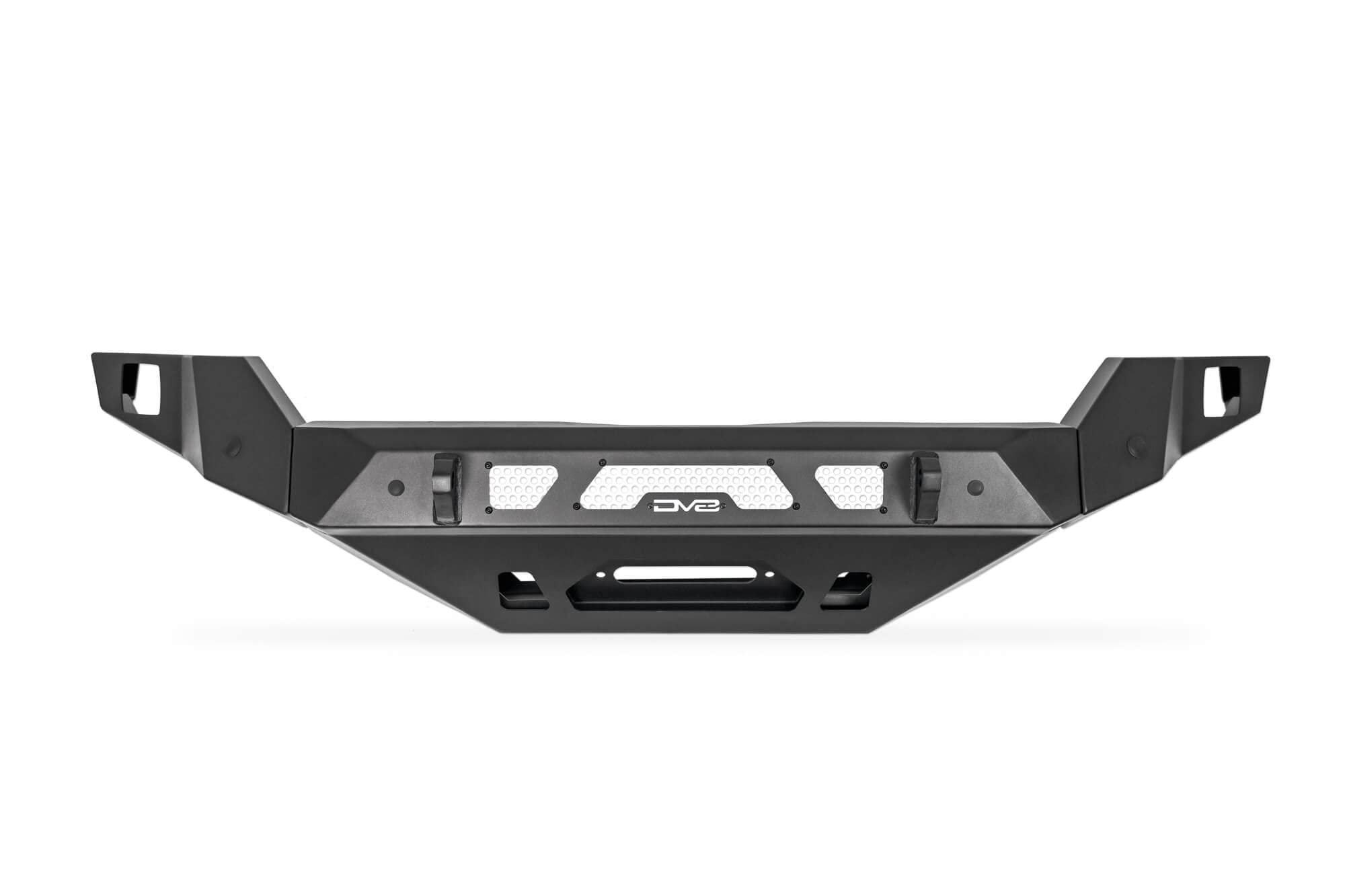 MTO Series DV8 Offroad Winch Front Bumper for 2022-2025 Toyota Tundra | Retains OEM Features | Mount LED Light Bar & Pod Lights | Accepts Multiple Size Winches | Compatible with Stock Skid Plates