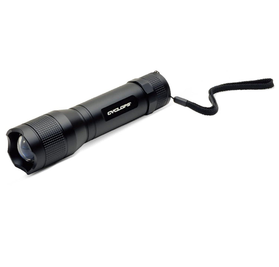 Handheld Cyclops Aluminum TF-800 Lumens Tri-Mode Illumination Tactical LED Pocket Flashlight for Camping, Hiking, Emergency