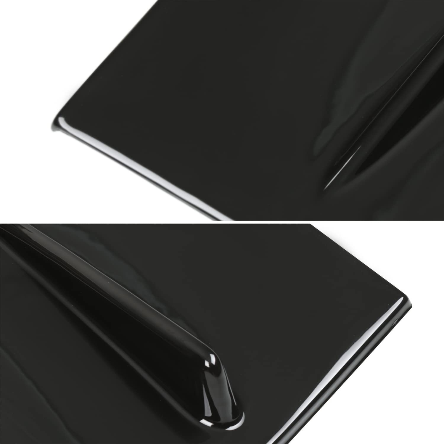 Spec-D Tuning ABS Glossy Black Shark Fin Vortex Generator Compatible with 2015-2021 Subaru Impreza WRX STI Models