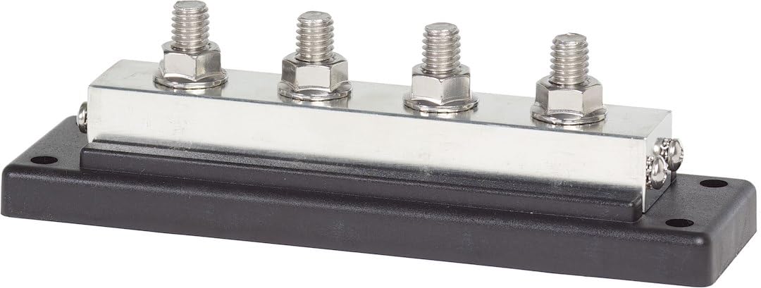 PowerBar Blue Sea Systems 2104 BusBar with Four 3/8, 600A