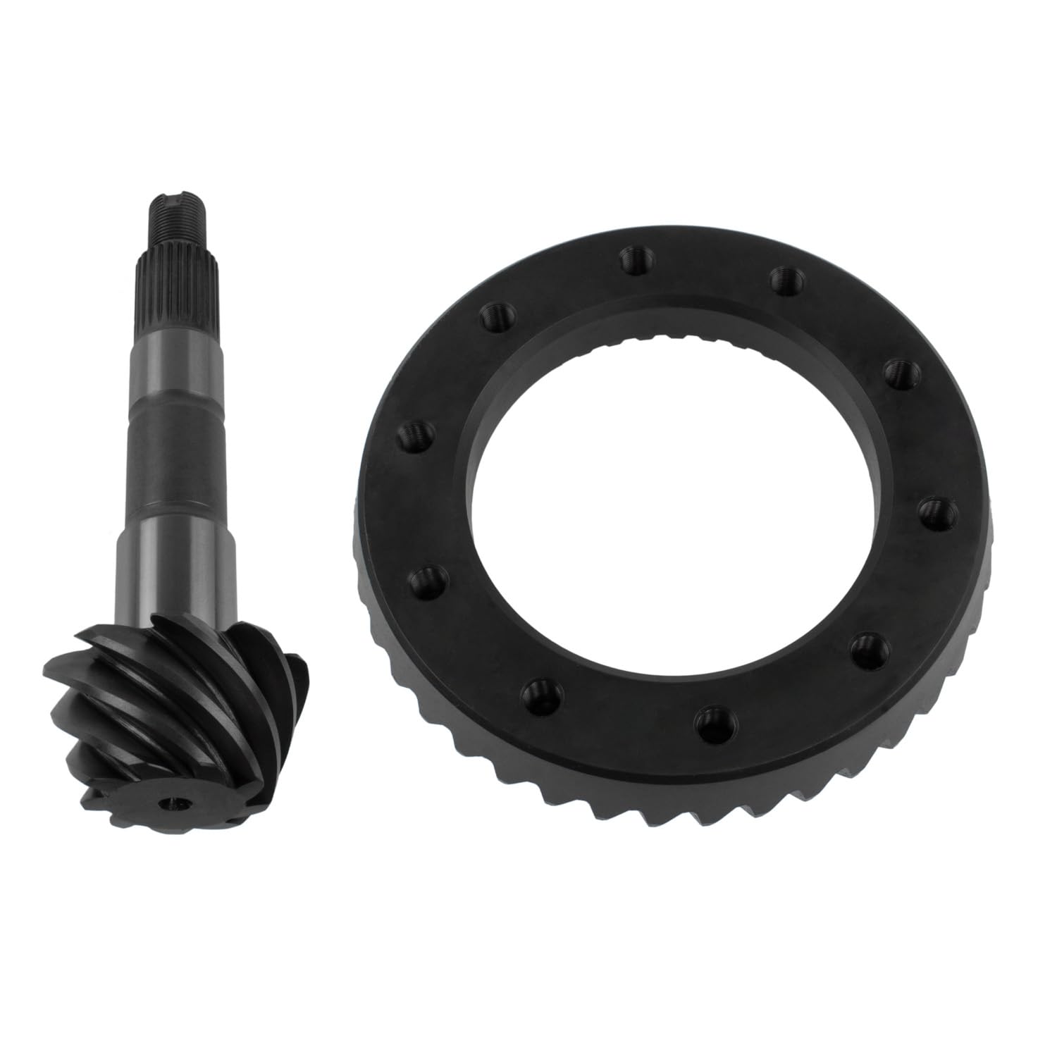 Differential Ring & Pinion EXCEL T8456, For Toyota 8.0" 4-Cylinder, Gear Ratio: 4.56, 10-Bolt, 27 Spline, 9 Pinion & 41 Ring Tooth - Fits Toyota 4Runner, Pickup 1979-1995, Replaces OEM Gears