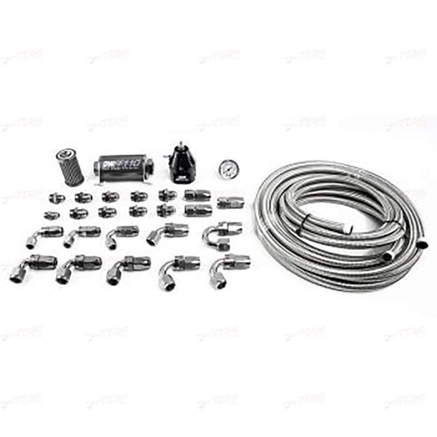 X2 Series - Deatschwerks Pump Module -10AN CPE Plumbing Kit for 2011-19 Ford Mustang (6-605)