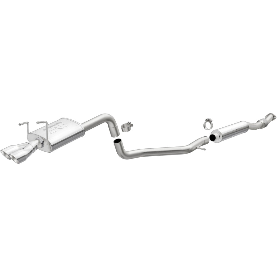 Large MagnaFlow Stainless Steel Performance Exhaust System Kit 15088