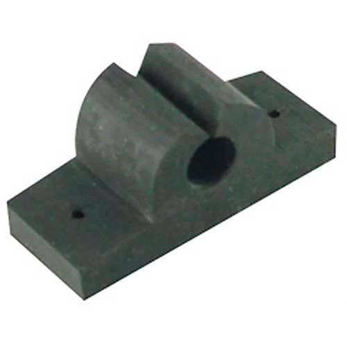 Black Rubber Whitecap 3754BC Tool/Rod Holder Pair 1"
