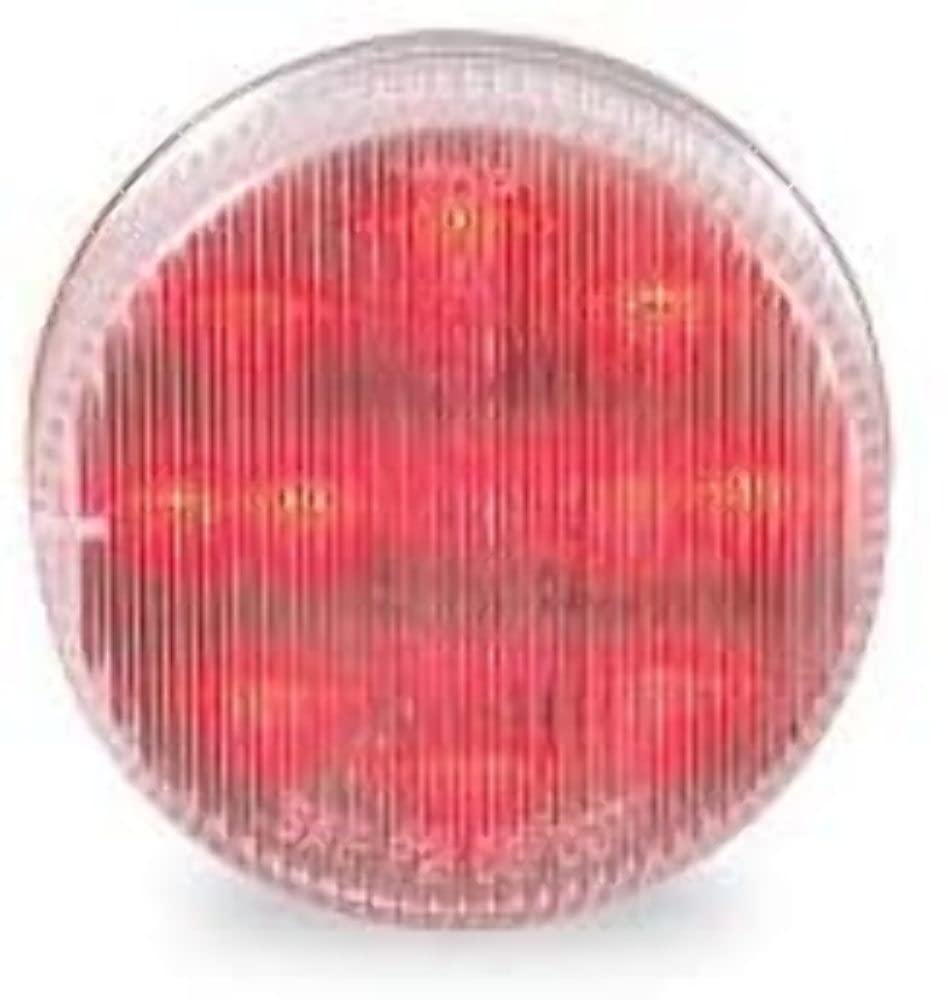 LED Red 2.5" Marker Light with Clear Lens