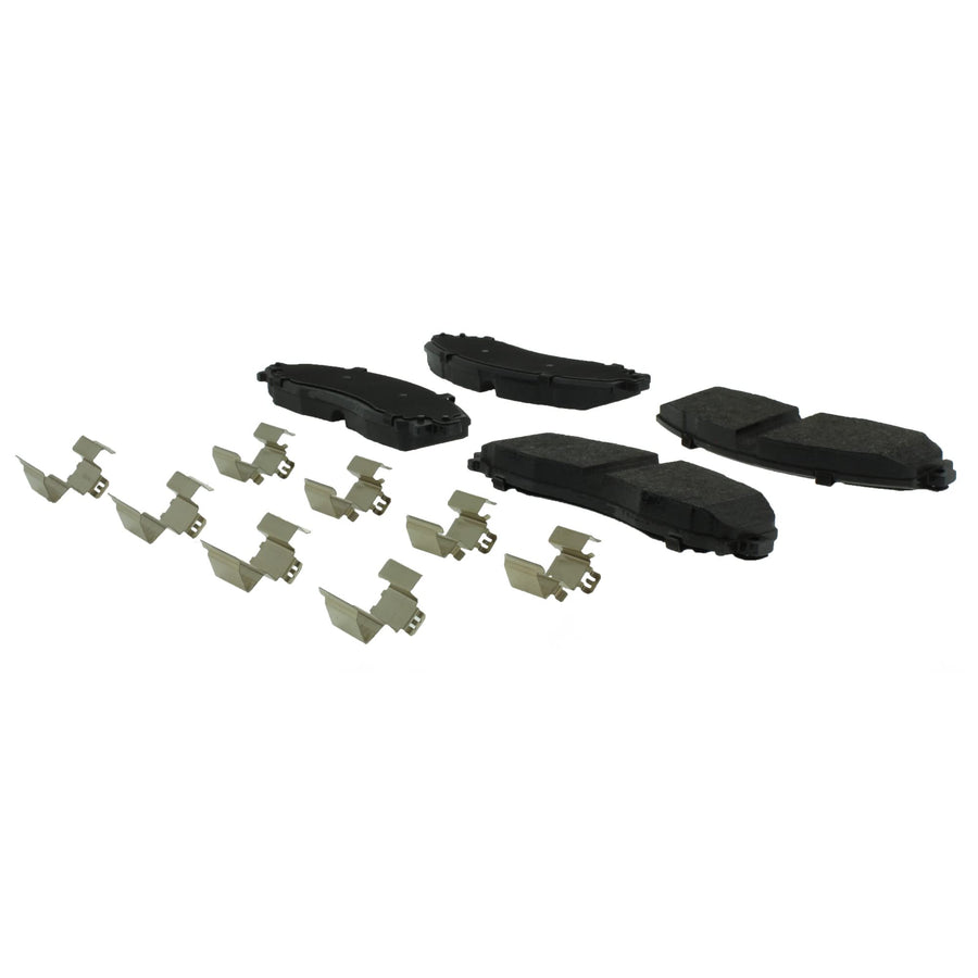 Posi-Quiet Centric 106.16910 Premium Extended Wear Brake Pad with Hardware