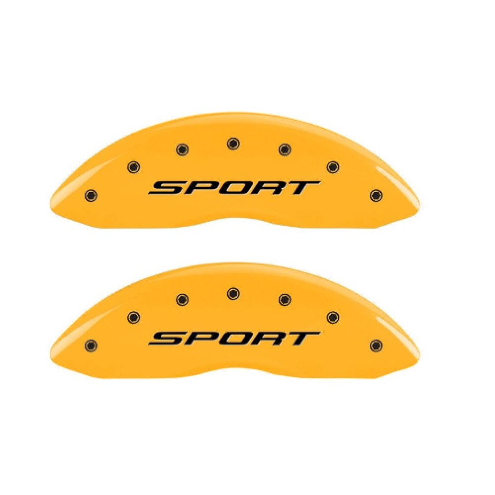 Caliper Covers MGP 10244SSPTYL Yellow (Ford : SPORT/SPORT 2015)