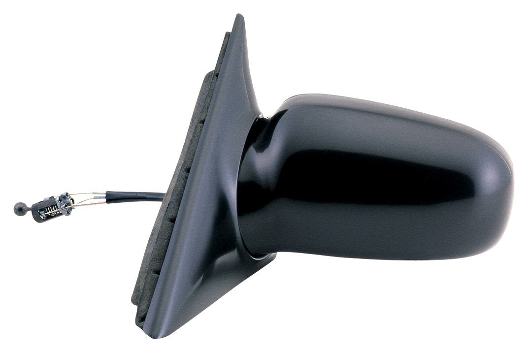 Driver Side Fit Mirror for Chevy Malibu, Malibu Classic, Black, Spring Loaded, Manual Remote