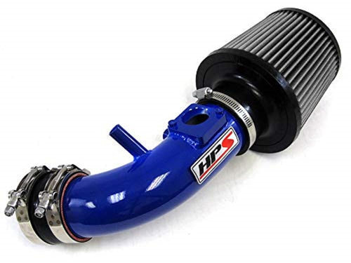 HPS Blue Performance Shortram Air Intake Kit Cool Ram Compatible for 2007-2013 Mazda Mazdaspeed 3 2.3L Turbo, 827-601BL