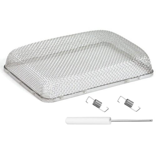 Mud Dauber Screen JR PRODUCTS 06-30175 for Water Heater Vents - 6" x 8.5" x 1.3"