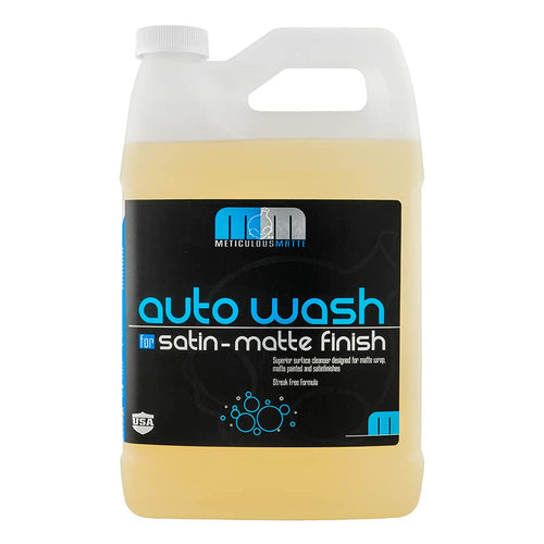 Chemical Guys Meticulous Matte CWS_995 Car Wash Soap (For Foam Cannons, Foam Guns or Bucket Washes) Safe for Satin & Matte Finish Paint, 128 fl oz (1 Gallon), Fruity Bubble Gum Scent