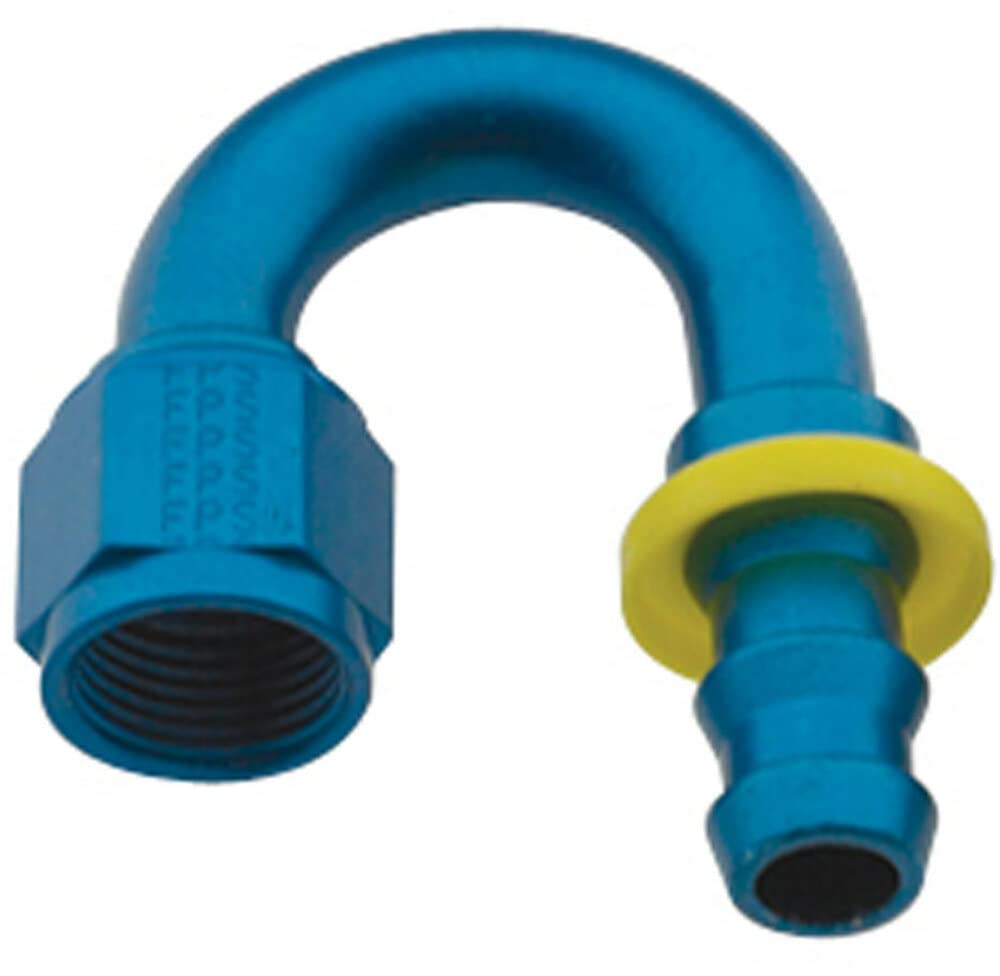180° Fragola (218008) #8 Push Lock Hose Fitting