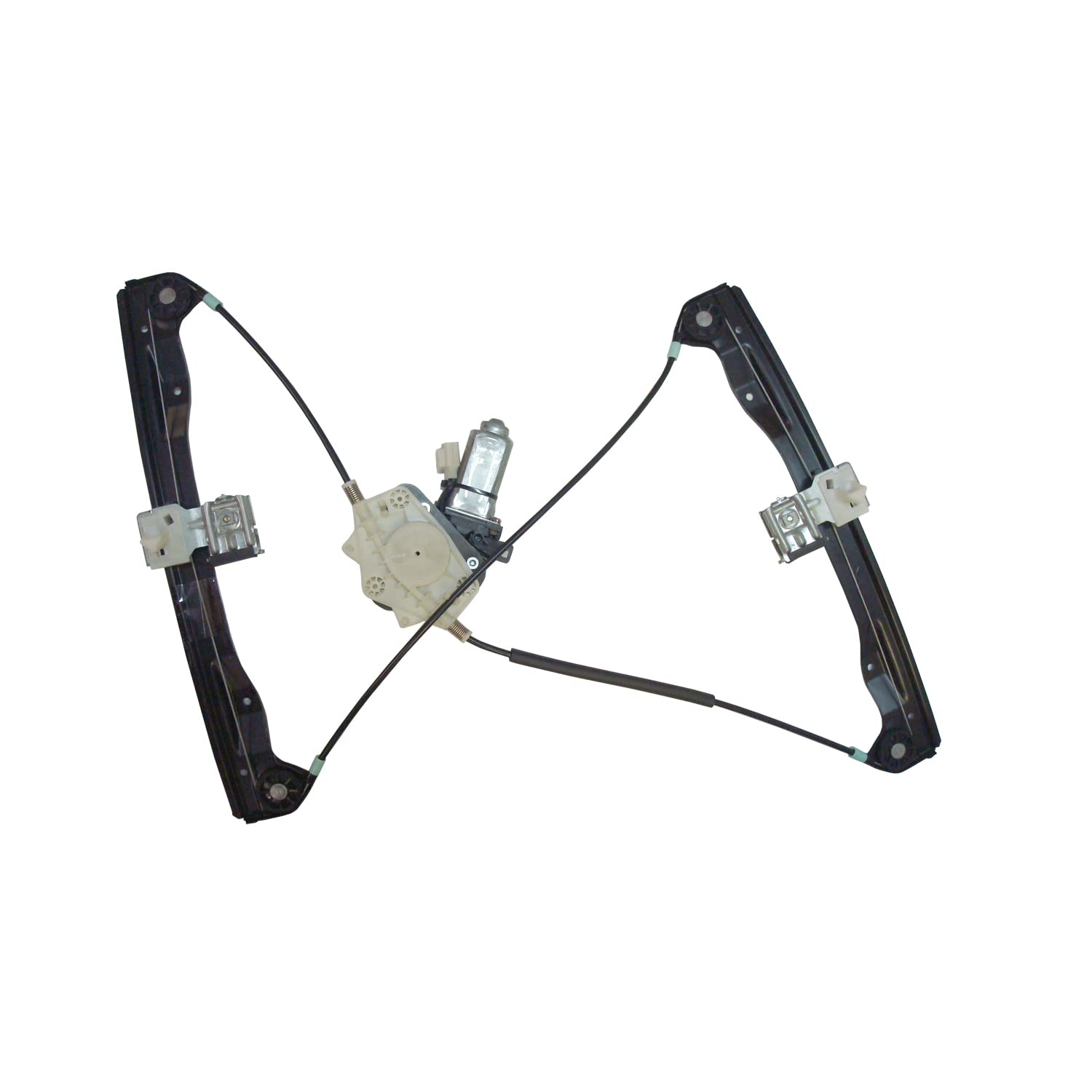 Power Window Motor and Regulator Assembly TYC 660343 Front Right-Side Compatible with 2006-2012 Ford Fusion
