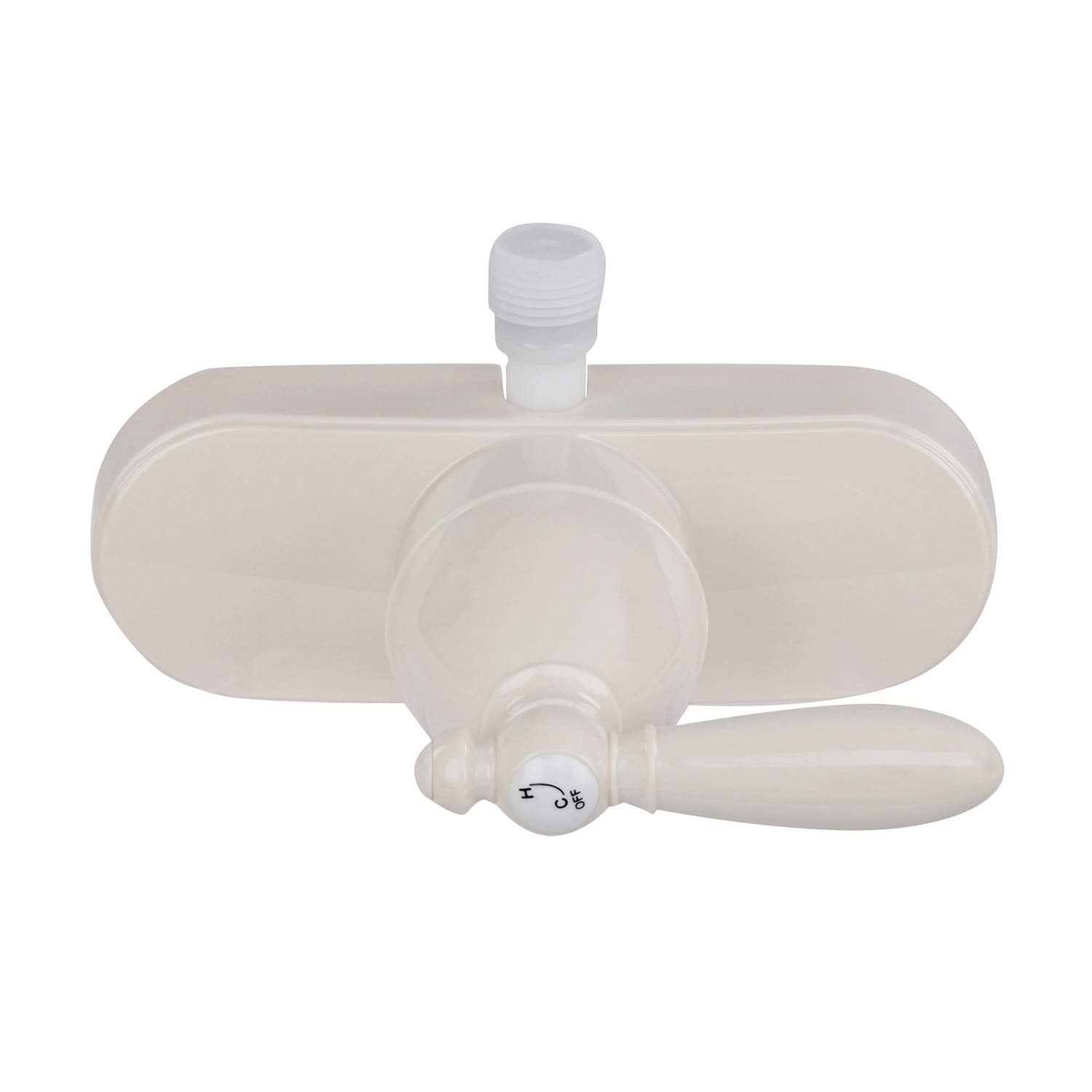 U-YSL53VBBLVR-E Empire Faucets 4" Single Lever Shower Valve with Decorative Lever Handle & Vacuum Breaker - Biscuit