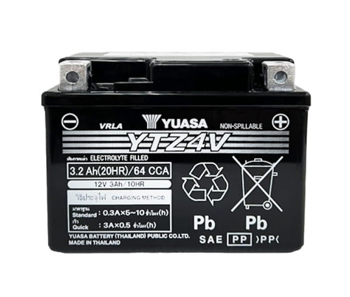 Yuasa Battery YUAM724ZV AGM Maintenance Free 12-Volt Battery