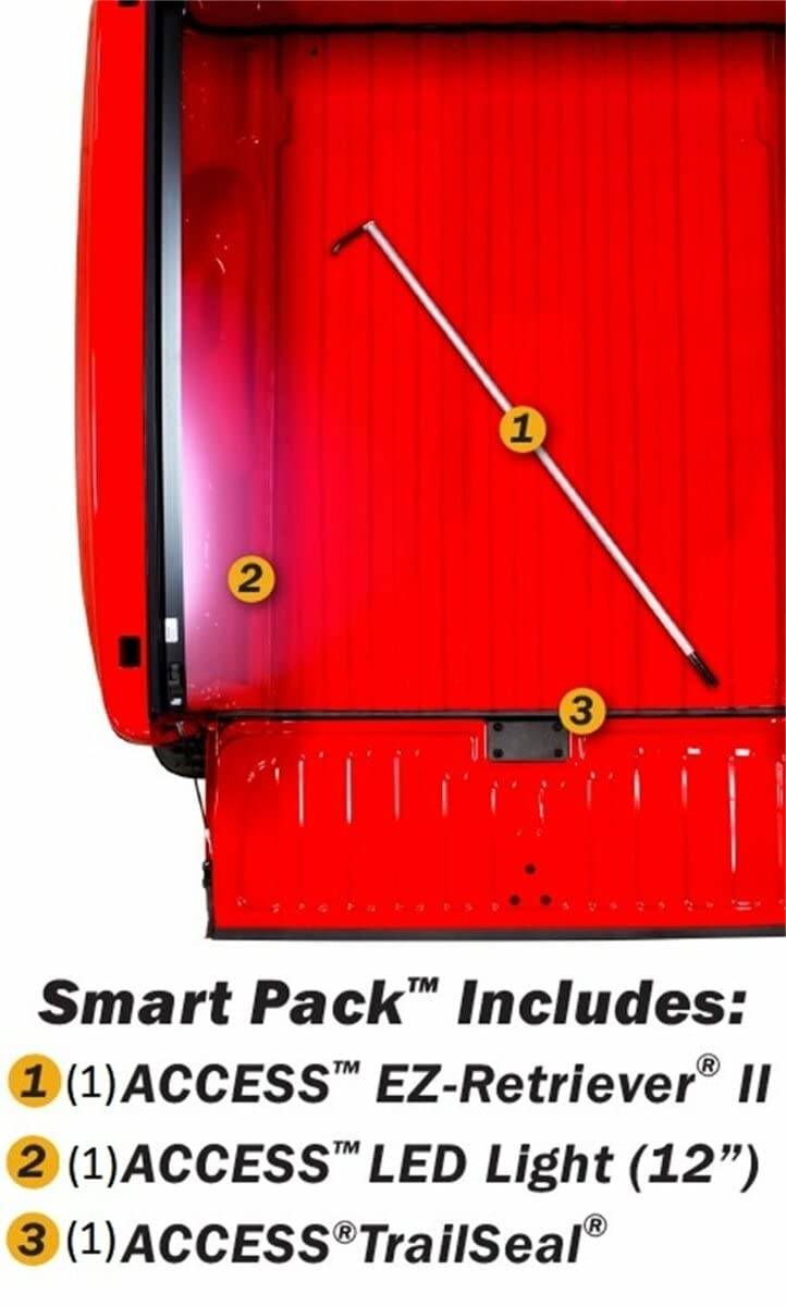 SMART Pack Access Accessories (EZ-Retriever II Truck Bed LED Light and Trailseal)