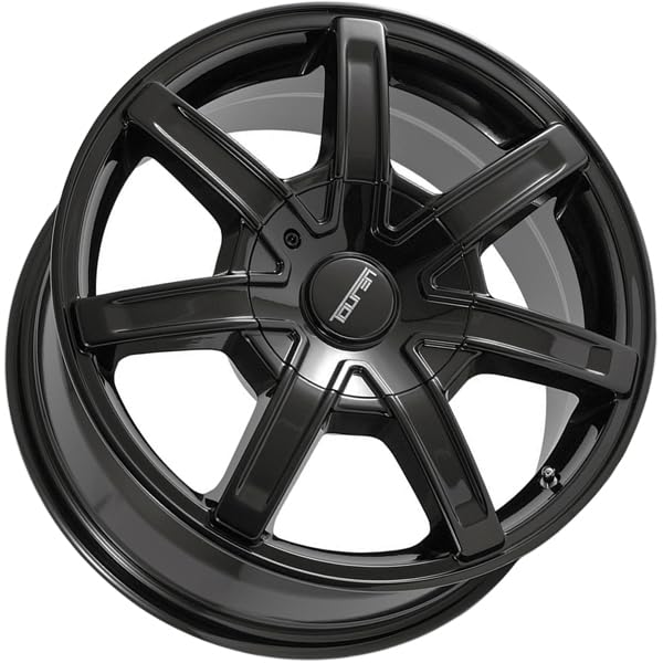 Black TOUREN TR65 Wheel (18 x 8. inches /5 x 74 mm, 35 mm Offset)