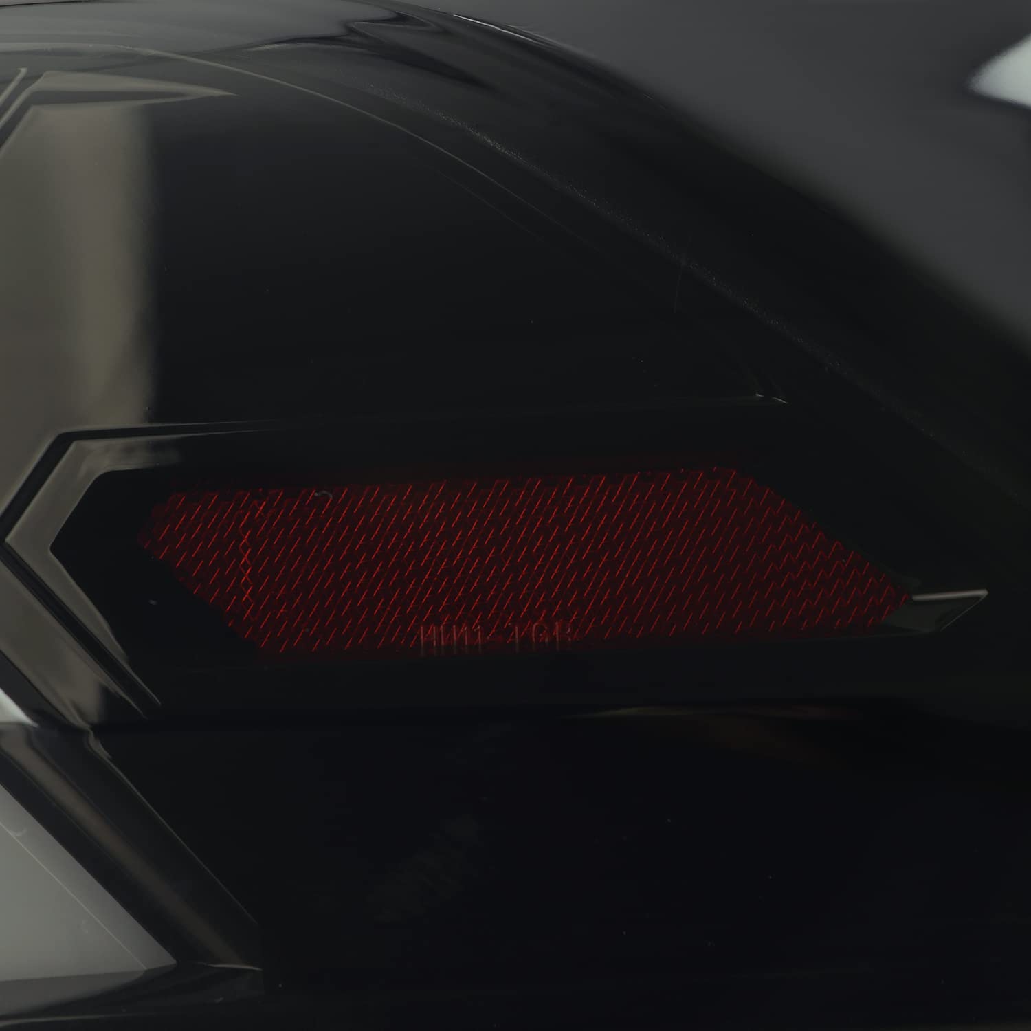 Glossy Black Smoke LED Sequential Tail Lights SPEC-D TUNING Compatible with 2019-2023 Toyota RAV4, Left + Right Pair Assembly