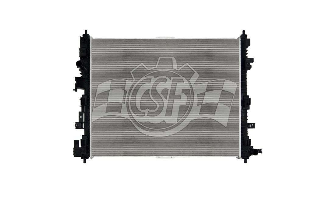 Radiator CSF 3866: Chevrolet Equinox 1.5L Turbo 2022-2018; Chevrolet Equinox 2.0L Turbo 2020-2018; GMC Terrain 1.5L Turbo 2020-2018; GMC Terrain 2.0L Turbo 2020-2018