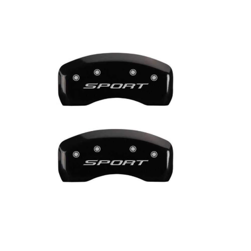 Caliper Covers MGP 10244SSPTBK Caliper Cover