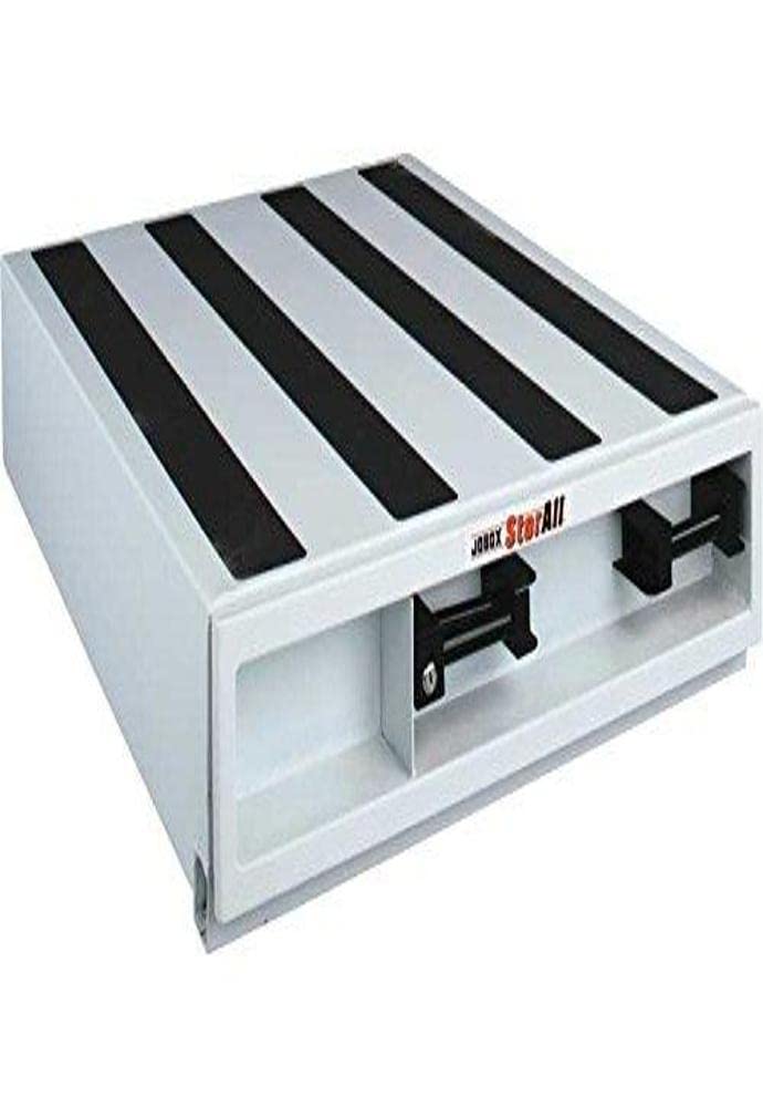 Heavy-Duty JOBOX 663980 StorAll 9" Tall Steel Drawer Storage (33"W x 9"H x 48"L) - 5" Deep Drawer