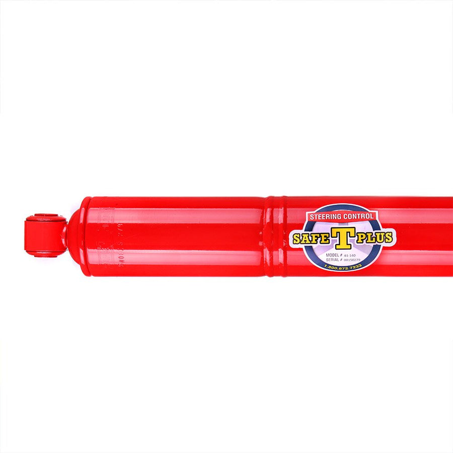 RV Steering Stabilizer Safe-T-Plus 41-140 Red (RV Steering Control, RV Safety, Truck Steering Stabilizer)