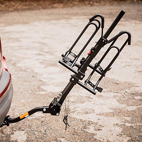 XTC2 TILT Swagman Hitch Mount Bike Rack, Black, 1-1/4" and 2" hitch receiver, class 2 or higher