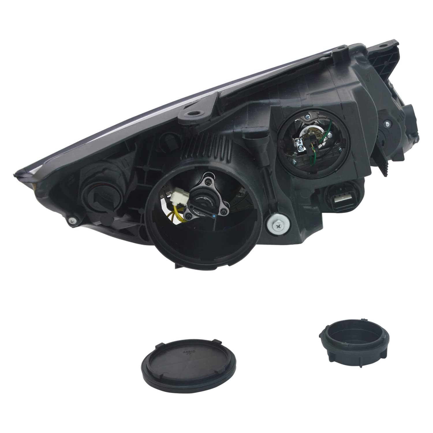Left TYC Headlight Assembly Compatible with 2012-2013 Kia Optima